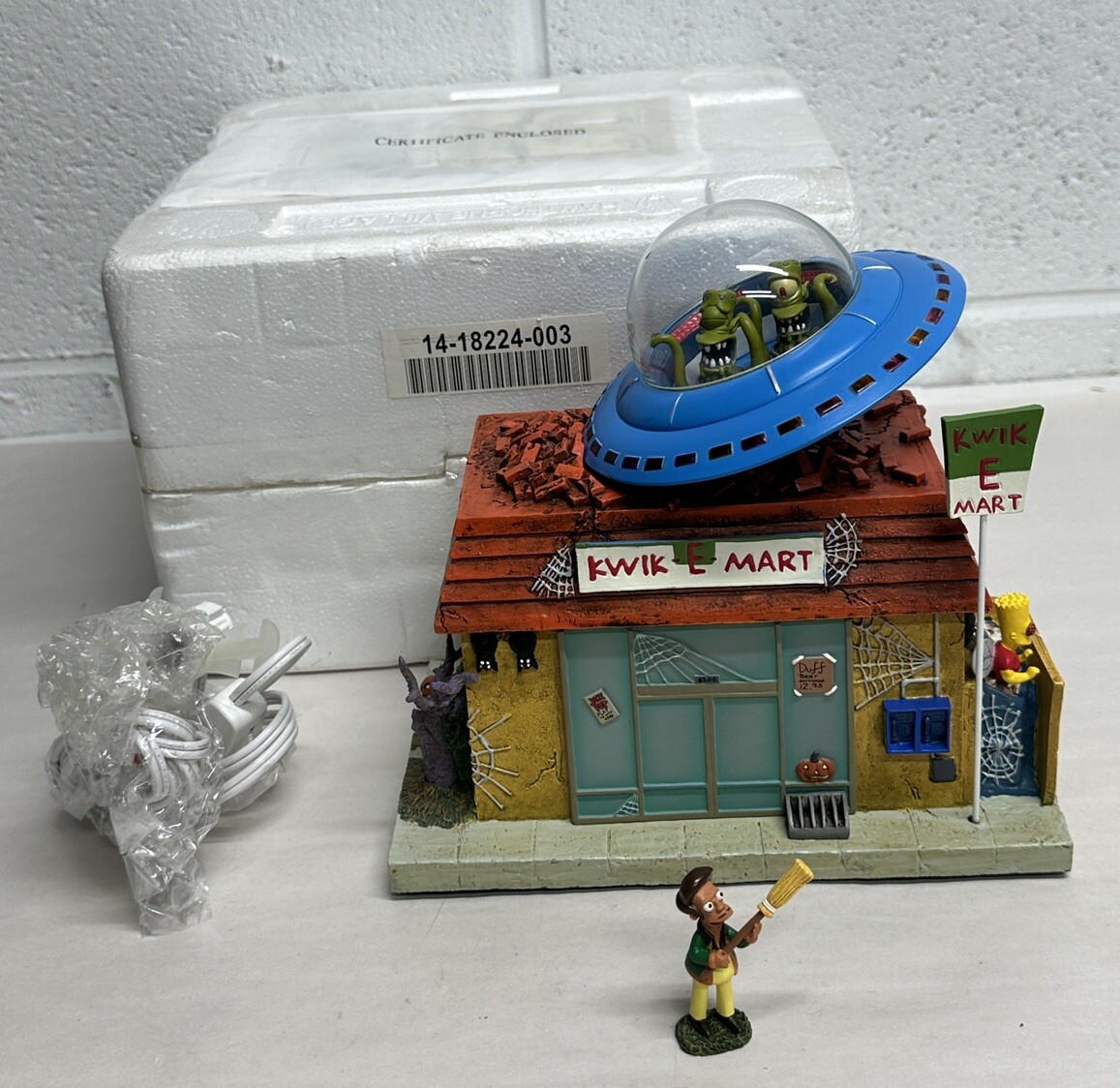 Hawthorne Village Simpsons Halloween Village KwikEMart 2005 eBay