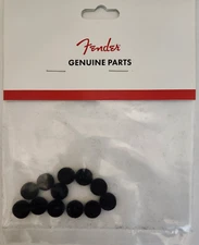 Fender Guitar BASS Black Strap Button Felt Washers 0994929000