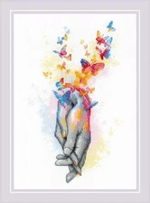 Riolis Counted Cross Stitch Kit Love is in the Air R2104