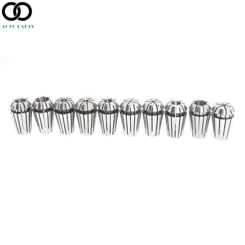 10Pcs ER16 Spring Collet Set For CNC Workholding Engraving Milling Lathe Tool - Picture 4 of 6