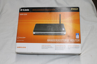 D-Link Rangebooster G Router - Wireless - WBR-2310  - New Open Box