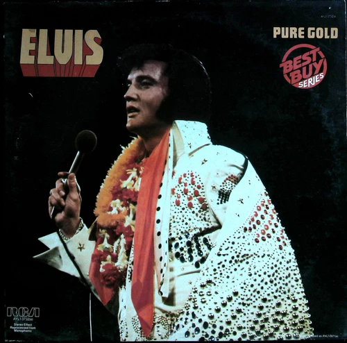 Elvis Pure Gold Best Buy Series Vintage 12" Vinyl 33 RPM LP Record Album 1975