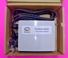 NEW Microsemi PowerDsine 802.33at GB PoE Outdoor Midspan 9501GO Dell V0VJC