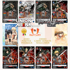 Union Arena Attack on Titan UA23BT ALL SR PARALLEL CARDS JAP Card List PREORDER