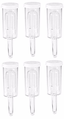 #ad 3 Piece Plastic Airlock Sold in sets of 6 $9.75