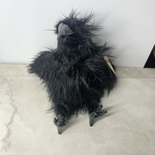 Folkmanis Hand Puppet Raven 2430 Black Bird Crow Plush Stuffed Animal Large 16"