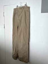 French Army M-52 Chino Pants Khaki Vintage Military Trousers Late Model
