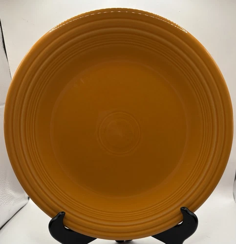 2006 Fiesta Tangerine Orange 10.5” Dinner Plate Homer Laughlin Fiestaware