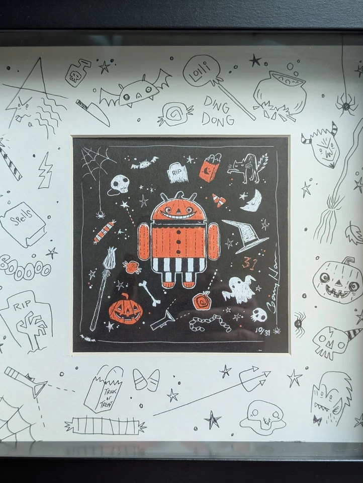 AP 10/31 - Gary Ham TrickerTreat Android Mini prueba de artista Foto 2 de 4