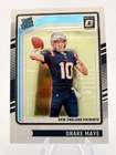 Drake Maye RC 2024 Panini Donruss Optic Rated Rookie New England Patriots #3