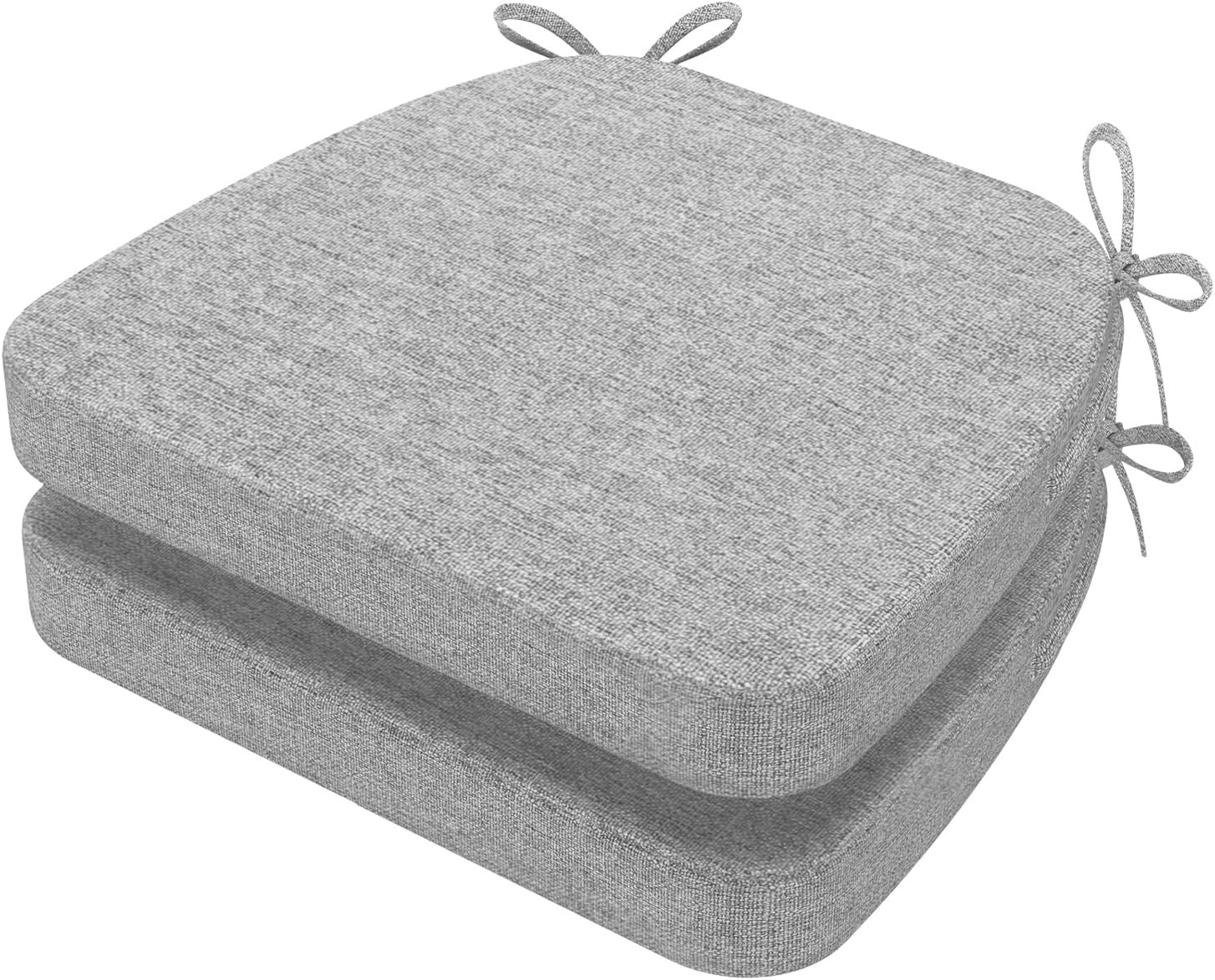 Cushions, 2" Thick Dining Chair Pads With Ties And Removable, Mac