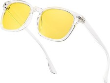 Blue Light Eyeglasses, Night Driving Glasses, Yellow Lens Night Vision Glasses
