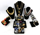Huge Vintage Costume Jewelry Lot ~ Trifari, Coro, Lisner + More