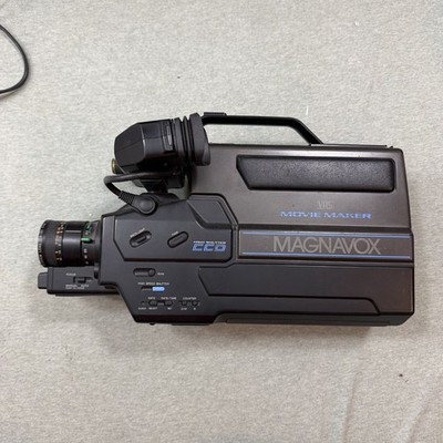 Magnavox VR9143AV01 Vintage 1987 VHS Movie Maker Camera W/Case