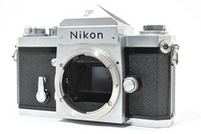  MINT Nikon F Eye Level Silver 35mm SLR Film Camera Body From JAPAN