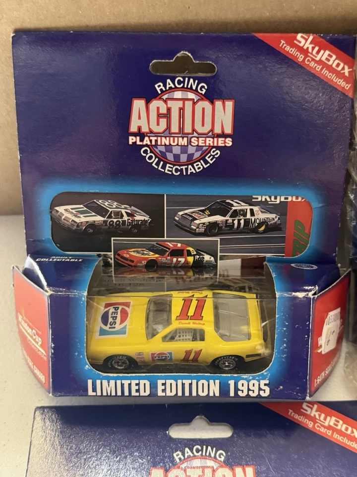 ACTION 1/64 DIECAST LOT OF 8 - DARRELL WALTRIP PEPSI, GORDON, MARTIN, & MORE - Image 2 of 4