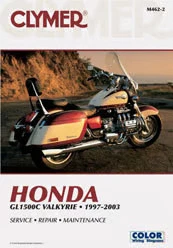 Clymer Repair Manual Honda GL1500C Valkyrie 1997-2003 M4622 M462-2 CM4622 - Image 2 of 4