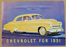 1951 Chevrolet Sales Brochure Original Styleline Fleetline Bel Air Catalog 1951 Chevrolet Sales Brochure Original Styleline Fleetline Bel Air Catalog