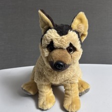 Wild Republic German Shepherd Dog Plush Small Beige Soft Stuffed Animal Toy