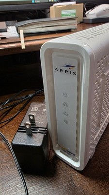ARRIS SB8200 White Surfboard Cable Modem, DOCSIS 3.1, 2 GBPS