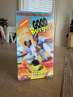Good Burger VHS Watermark SEALED Orange Tape 1998