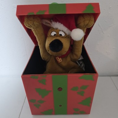 GEMMY Scooby Doo Pop-Up Christmas Present Red Box 》RARE《 