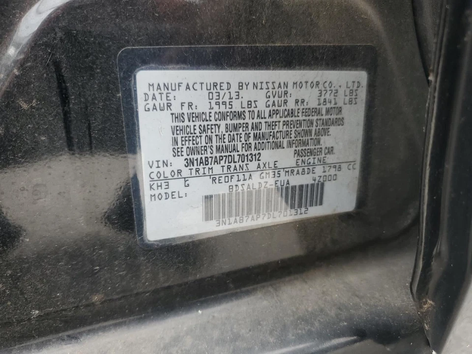 (LOCAL PICKUP ONLY) Hood Fits 13-15 SENTRA 2657542 Foto 2 de 4