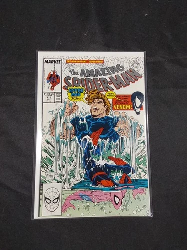 Amazing Spider-Man #315 Venom Returns, Todd McFarlane Art Comic Book Rare FN/VF