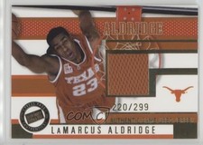 2006 Press Pass Jerseys Gold 220/299 LaMarcus Aldridge #JC/LA Rookie RC 0a1