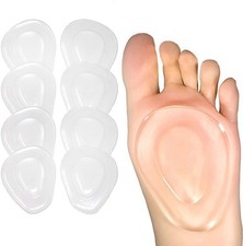 Metatarsal Pads Ball of Foot Cushions 8 Pack /4 Pairs Gel Ball Feet Pads Mortons