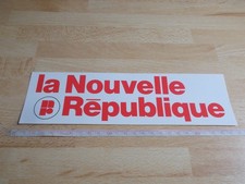 Adesivo Giornale La Nuova Repubblica