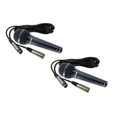 Proel EIKON DM800 Coppia Microfoni Gelato con switch on/off x live canto karaoke