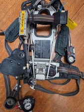 SCOTT AP50 4.5 4500 SCBA Air Pack Harness EZ-Flow Air Pak Plus with Sensor N