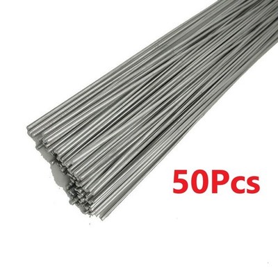50PCS Aluminum Solution Welding Flux-Cored Rods Wire Brazing Rod 1.6MM b