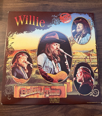 1977 Willie Nelson Before His Time RCA Victor 12'' Vinyl LP 33 RPM Stereo *