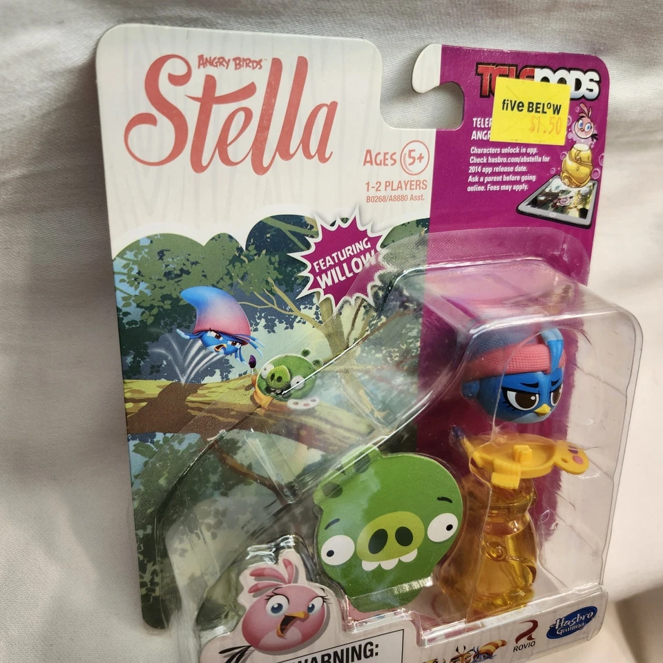 Stella Hasbro 2014 Angry Birds Telepods Teletransporte Figura Juego Características "Luca" Foto 3 de 4