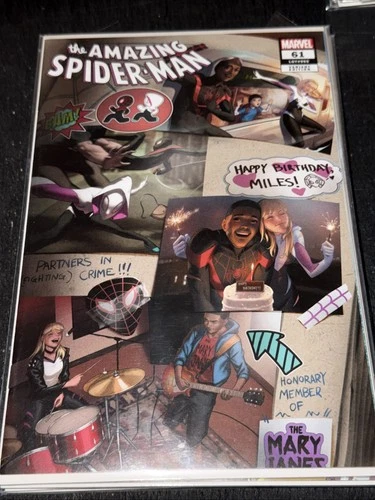 AMAZING SPIDER-MAN #61 UNKNOWN COMICS EJIKURE EXCLUSIVE VARIANT (2024) NM+