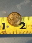 Non Dug Post Civil War 🇺🇸 💥 💣 Unusual Railroad Button Cover