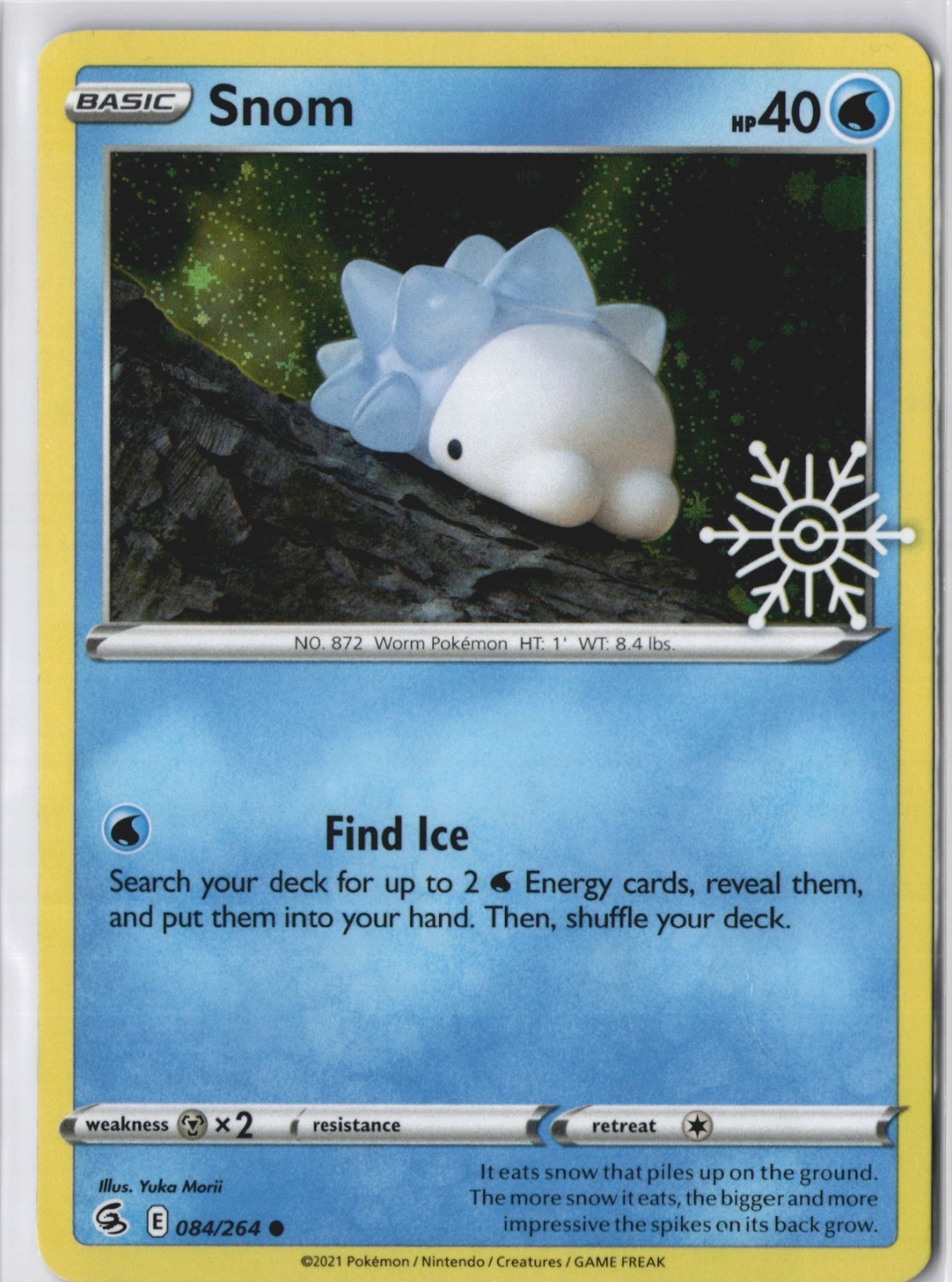 Snom 084/264 Snowflake 2023 Holiday Calendar Pokémon TCG NM/MINT