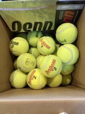 54 Grade B Used Tennis Balls from indoor tennis club