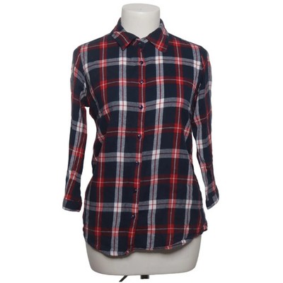 Zeeman, Flanellhemd, Größe: 36, Blau/Rot/Weiß, Baumwolle, Karo, Flanell #xld