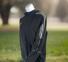 Adidas Hoodie Tiro Reflective Kids Youth Boys Hoodie Athletic Black White Large