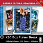 GIANNIS ANTETOKOUNMPO 2025-26 Topps Chrome Basketball Player Break 30 Box 1662
