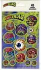 MADBALLS 45 Self-Adhesive Stickers 3 Sheets of 15 Stickers Each Dated 2010