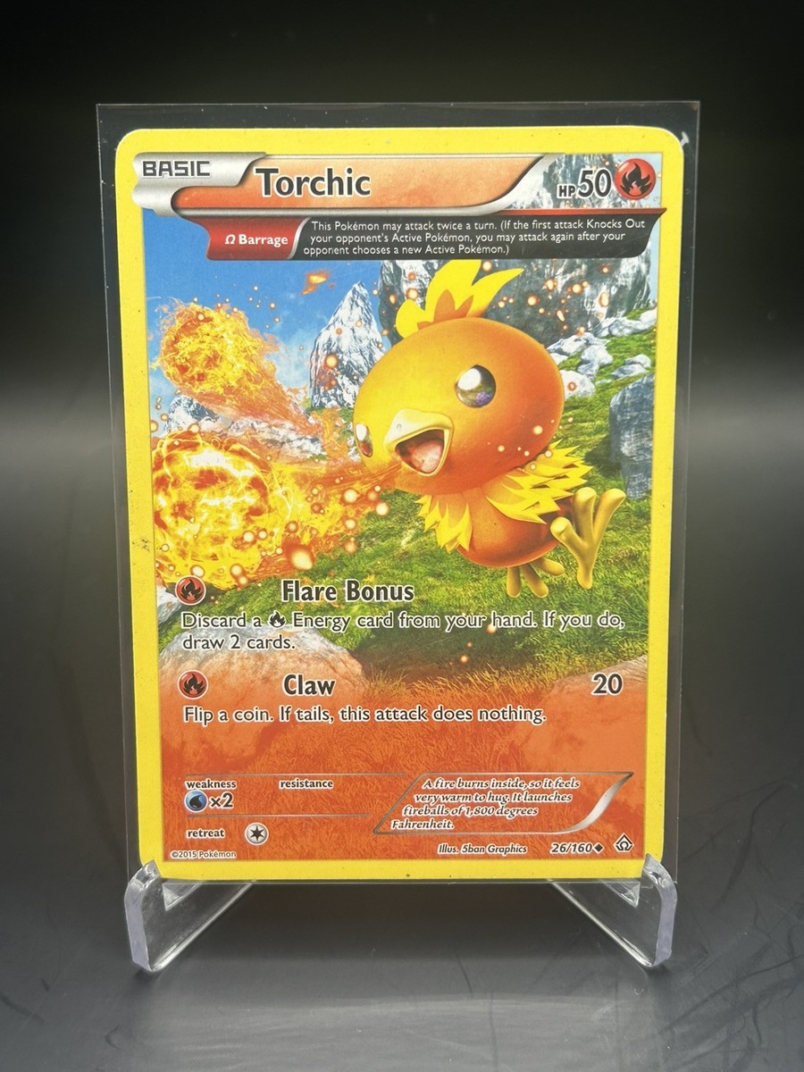 Torchic 26/160 XY Primal Clash Regular Uncommon Pokmon Card NM Torchic 26/160 XY Primal Clash Regular Uncommon Pokmon Card NM