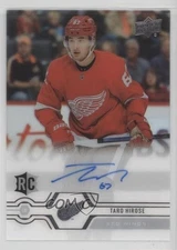 2019-20 Upper Deck Clear Cut Rookies Taro Hirose #CC-TH Rookie Auto RC 0q7o