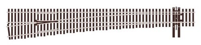 Peco SLU7082 HO Gauge Code 70 Unifrog #8 Left Hand Turnout/Point