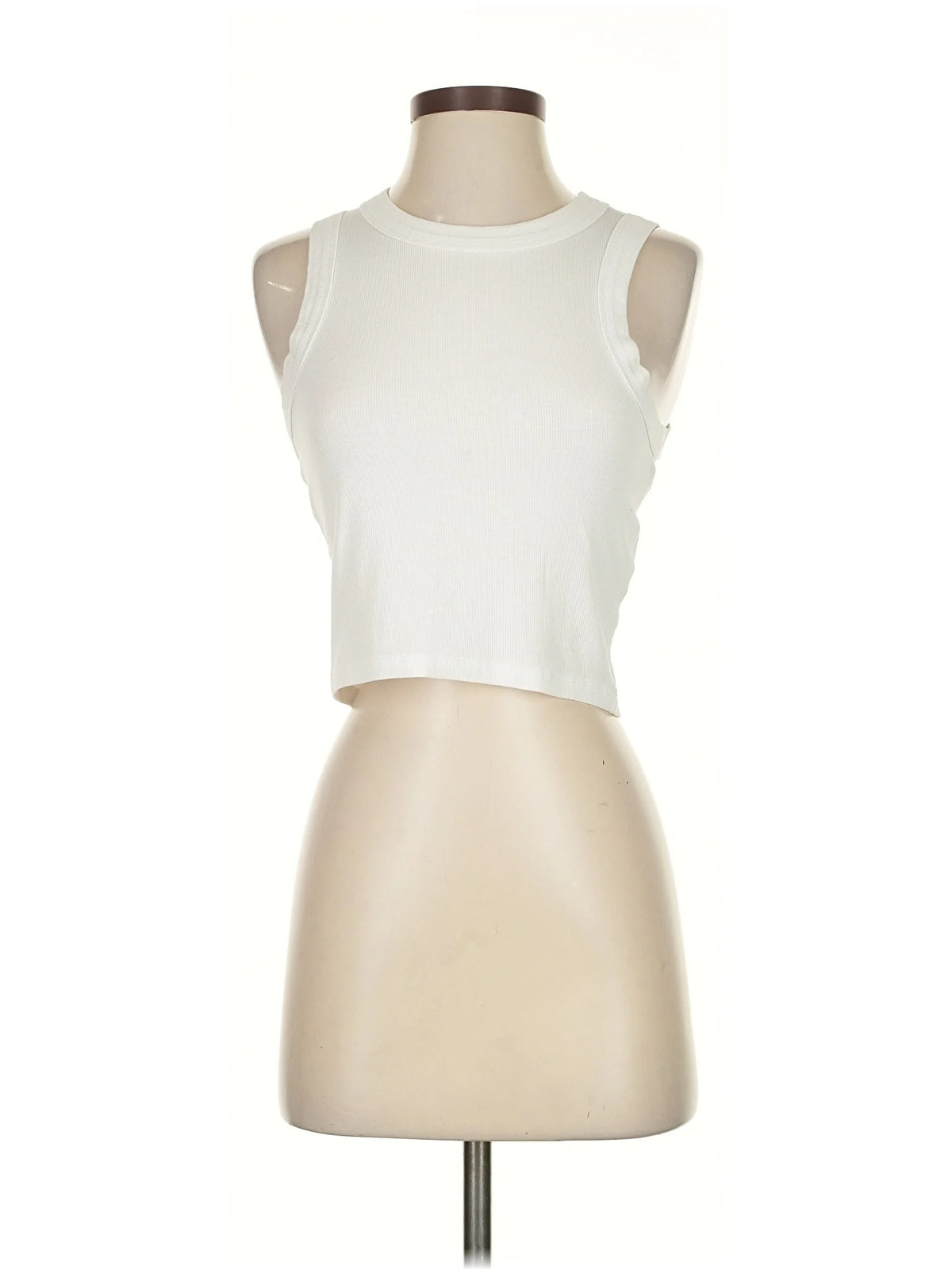 Madewell Women White Sleeveless Top S - image 1