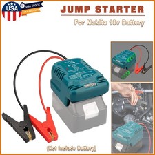 For Makita 18v Battery Output Jump Starter 30A Jumper Cables 11AWG Jump Charger