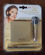 Jerome Alexander 50th Anniversary Magic Minerals Medium Makeup Kit- 3 pcs ~New~